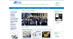Desktop Screenshot of citizenaction-il.org